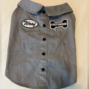 Official Harley Davidson dog shirt size medium